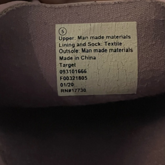 Cat & Jack toddler unicorn rain/snow boots - Picture 6 of 6